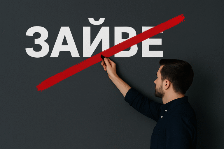 Чого не варто додавати в книгу.